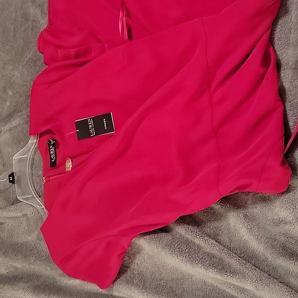 Red brand new LAUREN Ralph Lauren dress size 12